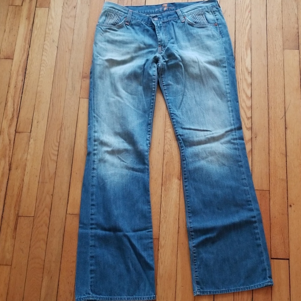 Bootcut pocket detail 7 for all mankind jeans